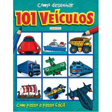 Imagem de Livro - Como desenhar 101 veículos