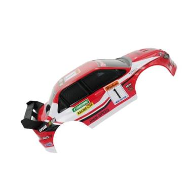 Imagem de YIJU 1:12 RC Drift Car Shell Body RC Vehicle Bodys Fácil de instalar DIY PVC Substituir peças de reposição Acessórios para SY1201 Mini Awd, Vermelho