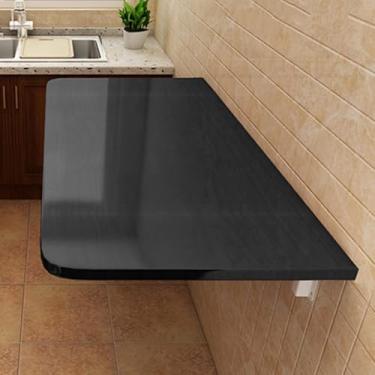 Imagem de Bancada De Trabalho Dobrável Na Parede Pequena Mesa De Parede Dobrável Para Garagem & Galpão Escritório Em Casa Lavanderia Bar Em Casa Cozinha & Sala De Jantar, B, 40×25cm