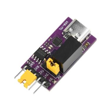Imagem de MotiveTech CH343 USB isolado para TTL DC 3,3 V/5 V com módulo de download de luz indicadora e porta serial