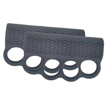 Imagem de Dynwave Luvas de silicone ergonômicas para proteção de mãos, para crosstraining, homens, mulheres, musculação, levantamento de halteres, academia, Cinza
