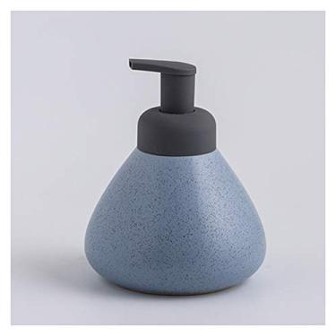 Imagem de Dispensadores de Sabão Mousse Cerâmica Garrafa Bolha Banheiro Bancada Garrafa Dispensador de Sabão Loção Engarrafamento Salão de Beleza Garrafa de Espuma Loção Dispensadores de Sabão (Cor: B2)