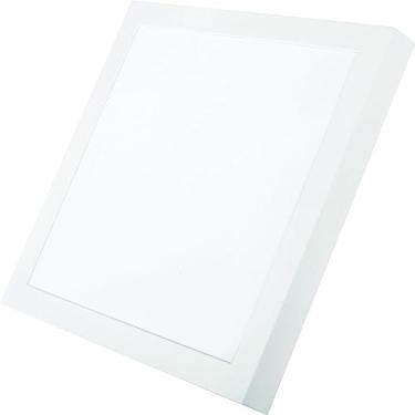 Imagem de Painel led Plafon Pop Sobrepor 24w 6500k Branco Frio 30 110v/220v Bivolt Quadrado Branco Cod:903041371 Avant