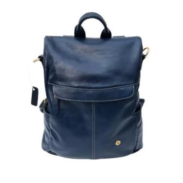 Imagem de Bolsa Feminina Mochila de Couro Legítimo Luxo Linda - Gaios Emporium