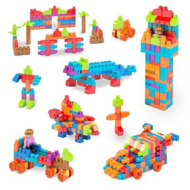 Imagem de Blocolândia, Dismat, Click, 370 peças