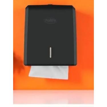 Imagem de Dispenser para Papel Toalha 1/3 Dobra - Preto New Classic - Nobre