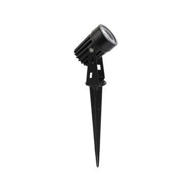 Imagem de Espeto Para Jardim Nordecor Oyne Led 3w Bivolt Preto Luz Verde 6136