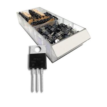 Imagem de 2x Transistor Irf820 = Ir F820 = Irf 820 Mosfet - CHIPSCE, IRF820