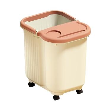 Imagem de predolo Banheira para os pés com pontos de massagem, portátil, relaxante, uso doméstico, pedicure, bacia para imersão dos pés com tampa, Bege, L with Wheels