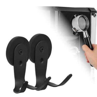 Imagem de 2un Suportes para Compactador de Café, Aço Inoxidável Suportes Magnéticos Compactador de Café Acessórios Práticos Organização Ideais para Casa e Loja Bebidas