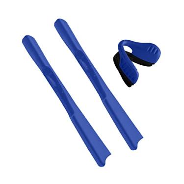 Imagem de BLAZERBUCK Kits de substituição de meias para óculos de sol Oakley M2 Frame XL - Azul