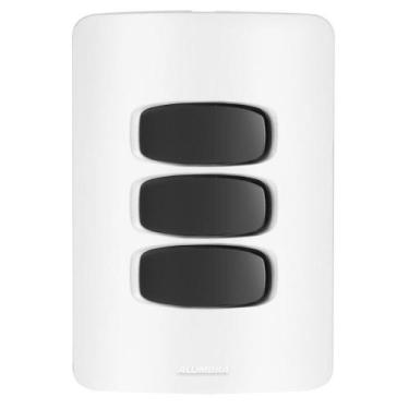 Imagem de Conjunto 3 Simples - Alumbra Gracia Branco / Preto - Gbp023