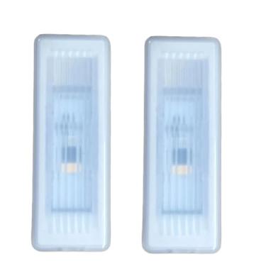 Imagem de Yuacdky Luz interna de LED para pés BMW G30 G31 G32 G11 G12 X3 G01 X5 G05 X6, iluminação ambiente RGB, 2 peças, impermeável, ajuste específico do veículo