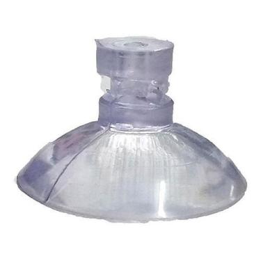 Imagem de Ventosa 25Mm (2,5Cm) Silicone P/Vidro Acrílico Pvc 100 Pçs - H Plástic