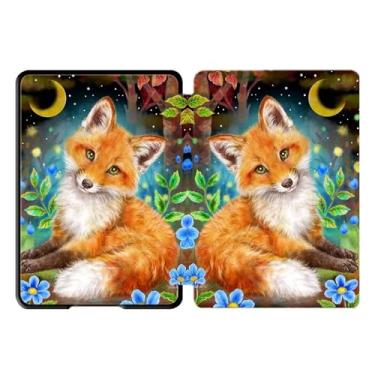 Imagem de Yzlvigrous Capa para Kindle Paperwhite 12ª Geração/Colorsoft Signature Edition 2024 de 7", Modelo: SA568B/SA569P/SA59CP, Capa Ultrafina com Recurso de Repouso/Despertar Automático