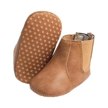 Imagem de Botas Retrô De Couro PU Para Bebês, Meninos E Meninas, Outono Inverno,