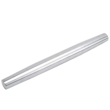 Imagem de Acouto Rolo de Aço Inoxidável Antiaderente - Ferramenta de Cozimento Premium para Bolo, Pastelaria, Pizza e Biscoitos - Design Ergonômico Uso Confortável Cozinhas Ideais para Casa e Padaria