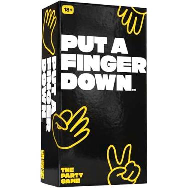 Imagem de Hunch Games Put A Finger Down - The Viral Party Game That Will Have Everyone Talking - Funny Adult Card Game & Icebreaker Ideas, Game Nights, & Big or Small Groups, 400 Cards for 2+ Players