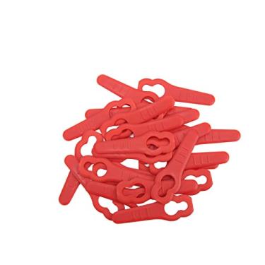 Imagem de Akozon Lâminas Plásticas do Cortador de Grama de 50 Pces para Aparadores-lâminas de Substituição para Ferramentas Fáceis da Capina e da Poda do Jardim