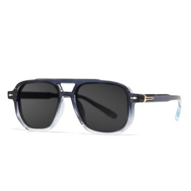 Imagem de JRLLFD Óculos de sol da moda para homens, com feixe duplo, retrô, para dirigir e pescar (3)