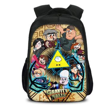 Imagem de Mochila Escolar de Anime Gravitys Falls Mabels Pines de nylon