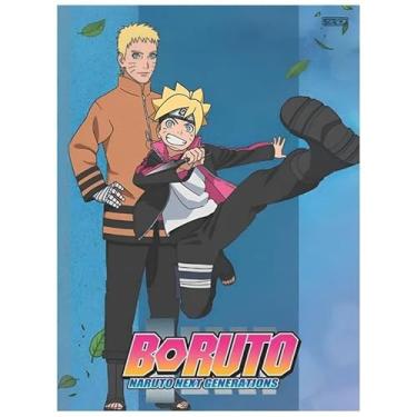 Imagem de Caderno Brochura Capa Dura Universitário São Domingos Boruto 80 Fls