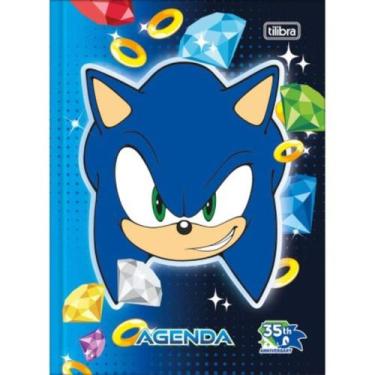 Imagem de Agenda Costurada Permanente Sonic - Tilibra