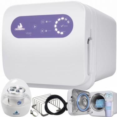 Imagem de Autoclave Cristofoli Amora 5L + Mini Incubadora - Cristofóli, Branco, 