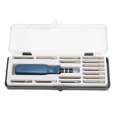 Imagem de ZJchao Conjunto de Chaves de Fenda Pequenas 16 Em 1 Kit de Ferramentas de Reparo Eletrônico de Aço Durável de Alta Precisão Com 15 Bits para Conserto de Console de Jogos de Celular,