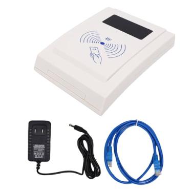 Imagem de Fafeicy Leitor de Cartão IC, Captura de Dados Confiável, Gravador de Cartão CPU Sem Contato de 13,56 MHz, Configuração Rápida para Negócios Com Porta de Rede RJ45