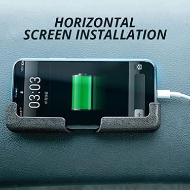 Imagem de KIMISS Suporte de Telefone Montado na Parede Autoadesivo Organizador de Parede Caixa de Armazenamento Suporte de Carregamento de Telefone