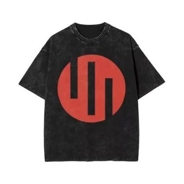 Imagem de Camiseta Gráfica Masculina Retro Invencível Com Estampa De Desenho Ani