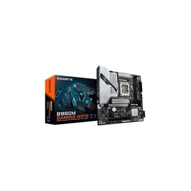 Imagem de Placa Mãe Gigabyte B860M GAMING WIFI6, Intel, Micro ATX, DDR5, RGB, Wi-Fi 6, Bluetooth, Preto - B86MGMW-00