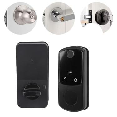 Imagem de Lock Auto Bloqueio Smart Lock Com Teclado, Impressão Digital Desbloquear Digital para Apartamento Em Casa, Sem Perfuração Necessária, Adequada para a Espessura da Porta 35-55mm