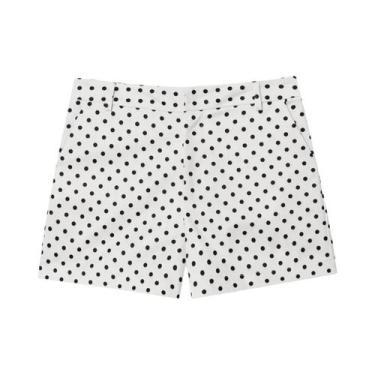 Imagem de Jaqueta Bomber Cropped Com Estampa De Poá Para Mulheres, Manga Longa, 