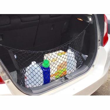 Imagem de Bolsa de armazenamento universal para porta-malas de carro, organizador de porta-malas de carro de malha