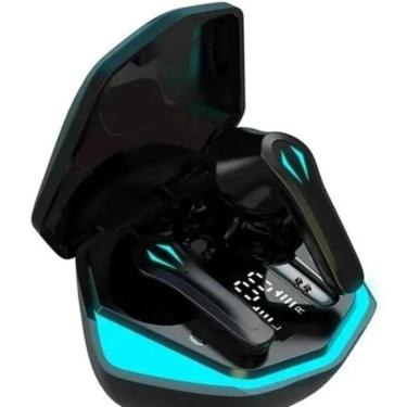 Imagem de Fone de Ouvido Gamer sem Fio Bluetooth 5.1 Wireless Microfone-Unissex