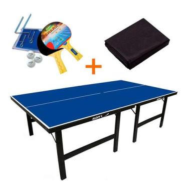 Imagem de MESA PING PONG ESPECIAL 18mm KLOPF 1002 + KIT TÊNIS DE MESA - 5031 + C