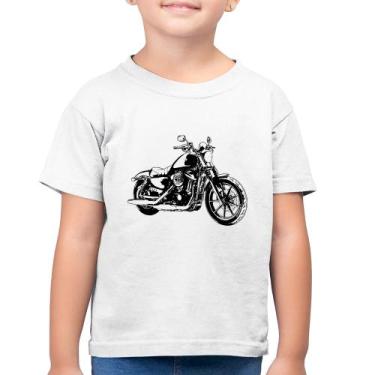 Imagem de Camiseta Algodão Infantil Moto Sportster XL 883 Iron Art - Foca na Mod