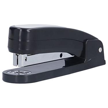 Imagem de Generic Ferramenta de Ligação Ergonômica para Grampeador de Mesa Rotativo para Escritório Escolar, Capacidade de 20 Folhas, 14,5x5,8x3,3cm, Ferro ABS