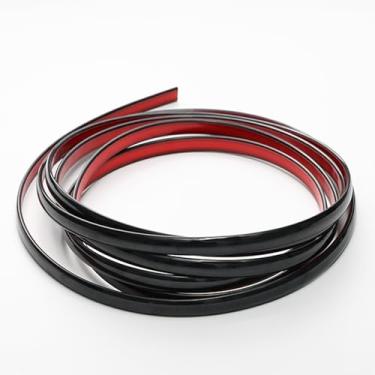 Imagem de Acabamento de parede metálico brilhante 0,8 cm x 279,4 cm autoadesivo, tira de moldagem com acabamento espelhado de aço inoxidável para proteção de bordas, acabamento de canto de piso de azulejo de