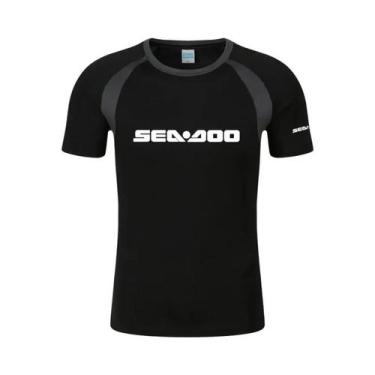 Imagem de Camiseta Masculina Sea Doo Seadoo Moto Estampada De Verão, 8 Cores, Ma