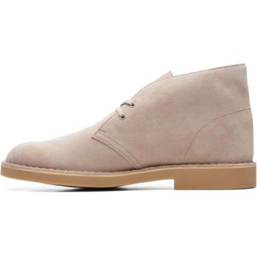 Imagem de Clarks Bota Chukka masculina Desert Evo com cadarço no tornozelo, Camurça areia, 41 BR