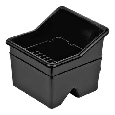 Imagem de Porta Sabão Esponja Pia Tanque Tanquinho Lavanderia 2 Partes Preto