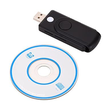Imagem de Leitor de Cartões USB2 0 Suporta IC ID CAC SIM Bank EMV TF SD Plug and Play Portátil e Leve Compatível com MacOS Win10 8 7 XP 2000 2003 2008 ME para Desktop Laptop Dispositivos Móveis