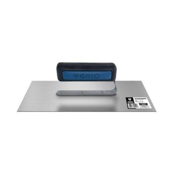 Imagem de Desempenadeira Aço Lisa 12x29cm Cabo Azul Aberto - Galo