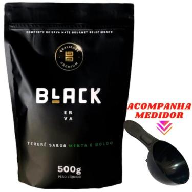 Imagem de Erva Mate Tereré 500g Black Erva Chá de Qualidade Premium Erva Mate Go