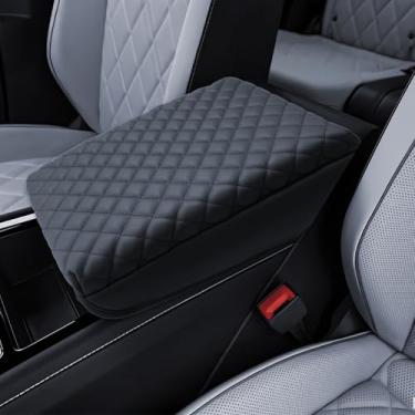 Imagem de LANTU Capa de apoio de braço para Volkswagen Atlas SE, SE 2024 2025 2026 com tecnologia, SEL, SEL Premium R-Line Acessórios para console central protetor de almofada de tampa central para descanso de