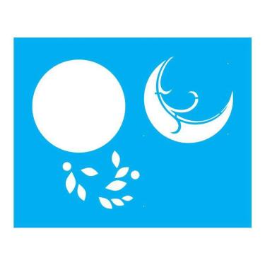 Imagem de Stencil Tamako Mandala - 20X25Cm - Ref B729