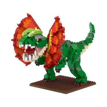Imagem de Modelos De Dinossauros Micro Mini Para Adultos, Blocos De Montar Tyran